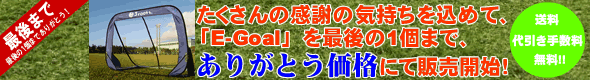 �~�j�T�b�J�[�S�[���uE-Goal�v���Ō��1�܂ŁA���肪�Ƃ����i�ɂĔ̔��J�n